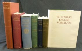 WILLIAM BURTON: 2 titles: A HISTORY AND DESCRIPTION OF ENGLISH PORCELAIN, London, Cassell, 1902, (