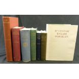 WILLIAM BURTON: 2 titles: A HISTORY AND DESCRIPTION OF ENGLISH PORCELAIN, London, Cassell, 1902, (