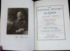 GILBERT WHITE: A NATURAL HISTORY OF SELBORNE, ed Grant Allen, ill Edmund H New, London and New York,