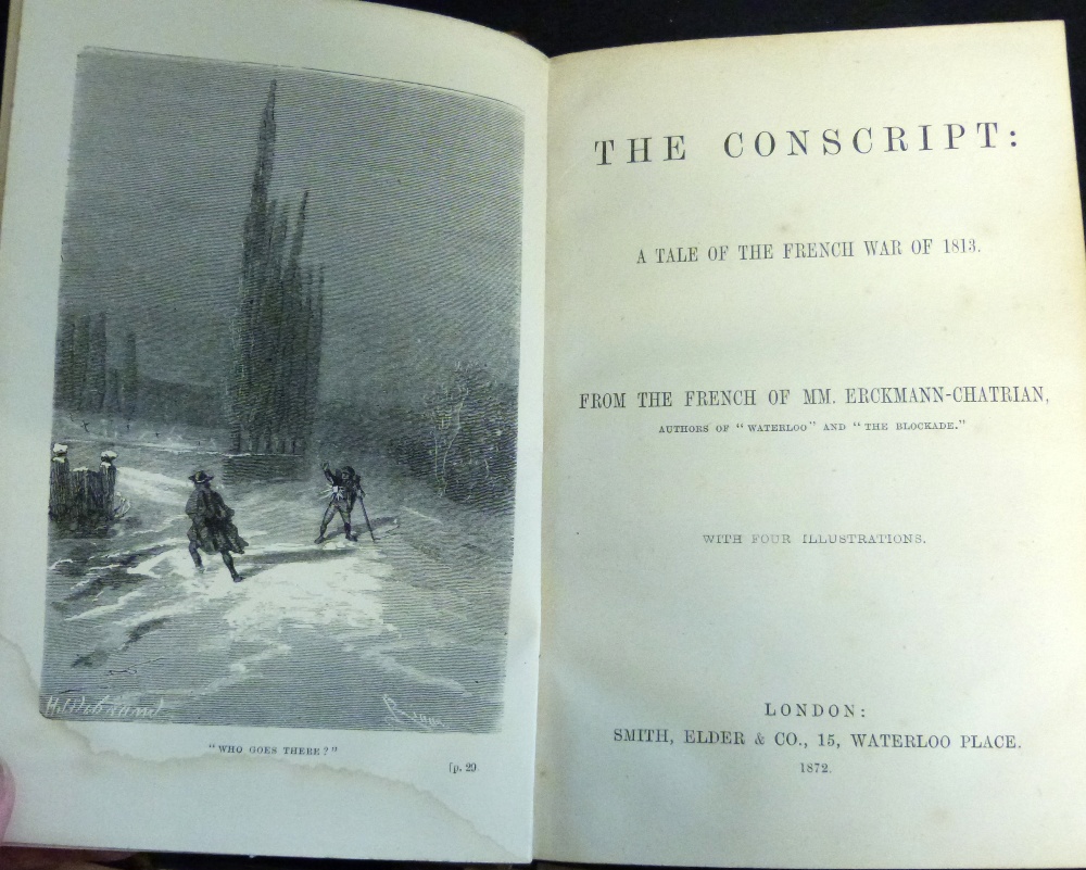 EMILE ERCKMANN-CHATRAIN: 4 titles: THE BLOCKADE OF PHALSBURG - THE INVASION OF FRANCE IN 1814, - Image 3 of 5