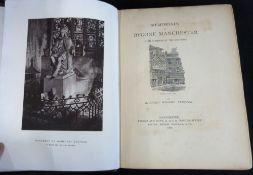 RICHARD WRIGHT PROCTER: MEMORIALS OF BYGONE MANCHESTER WITH GLIMPSES OF THE ENVIRONS, Manchester,