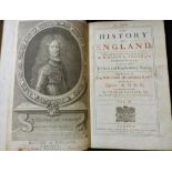 PAUL RAPIN DE THOYRAS: THE HISTORY OF ENGLAND, trans John Kelly, London for James Mechell, 1732-