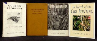 EDWARD CHARLES STUART BAKER: CUCKOO PROBLEMS, London, H F & G Witherby, 1942, 1st edition,