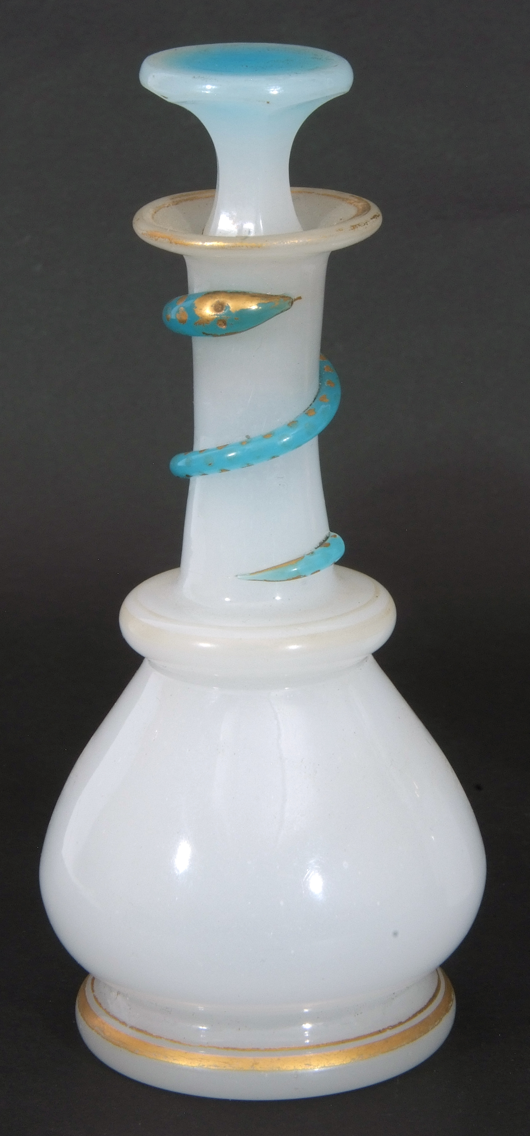 Mixed Lot: 19th century milk glass scent bottle with gilt metal hinged lid with inset to cap, a - Image 11 of 12