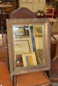 VINTAGE GILT FRAMED MIRROR (FRAME A/F), APPROX 55 X 72CM