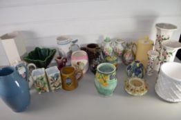 CHINA JUGS, VASES ETC