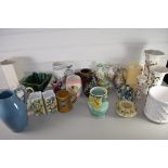 CHINA JUGS, VASES ETC