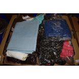 BOX CONTAINING FABRICS