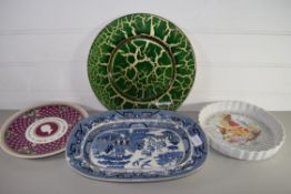 CERAMIC QUICHE DISH ETC