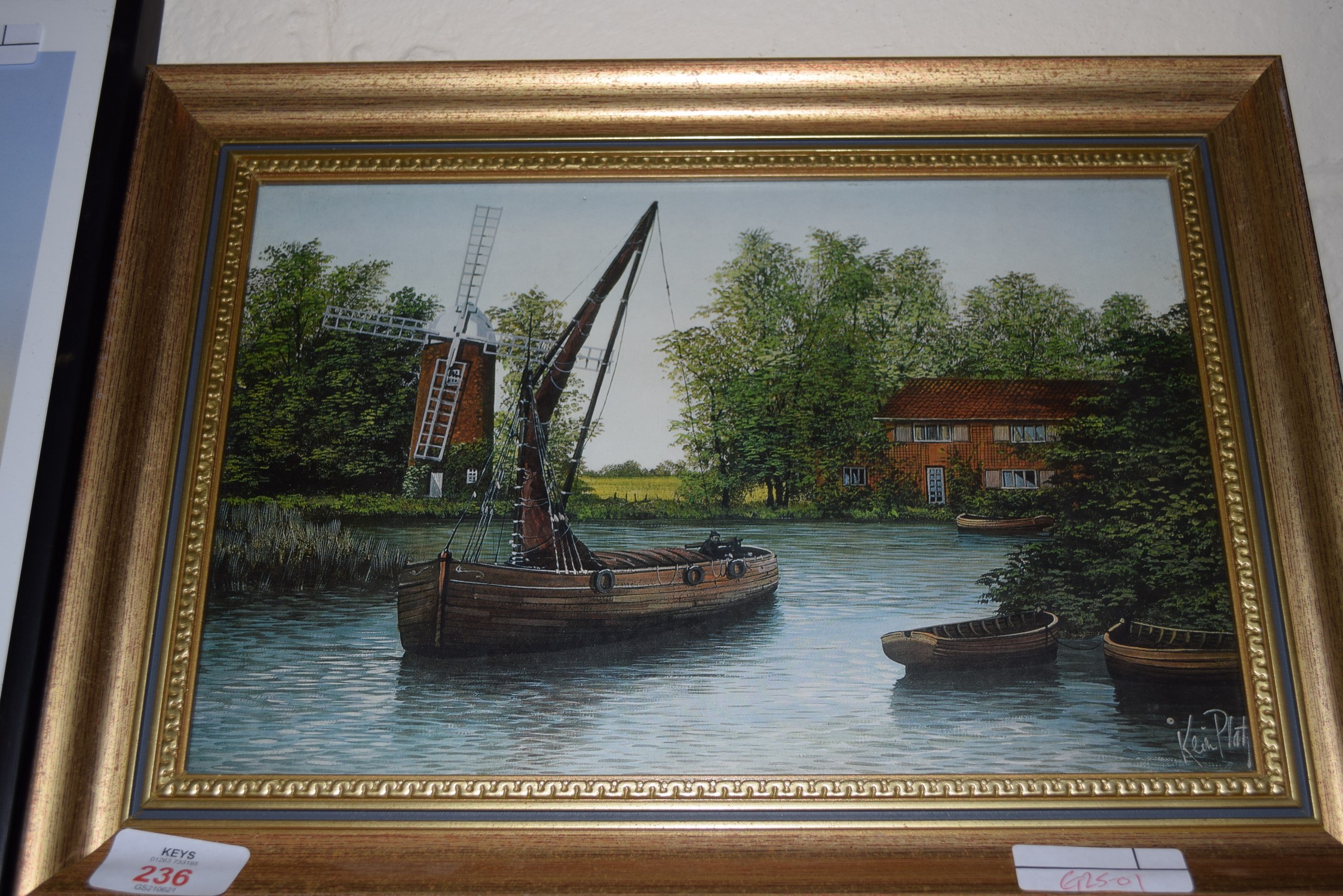 PICTURE OF A NORFOLK WHERRY