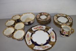 BOX OF CERAMICS INCLUDING CUPS, SAUCERS, SIDE PLATES ETC BY HAMMERSLEY