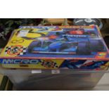 SCALEXTRIC BOX AND VARIOUS CHILDREN'S TOYS, PUTTERS ETC