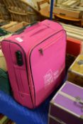 SMALL PINK SUITCASE