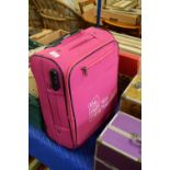 SMALL PINK SUITCASE