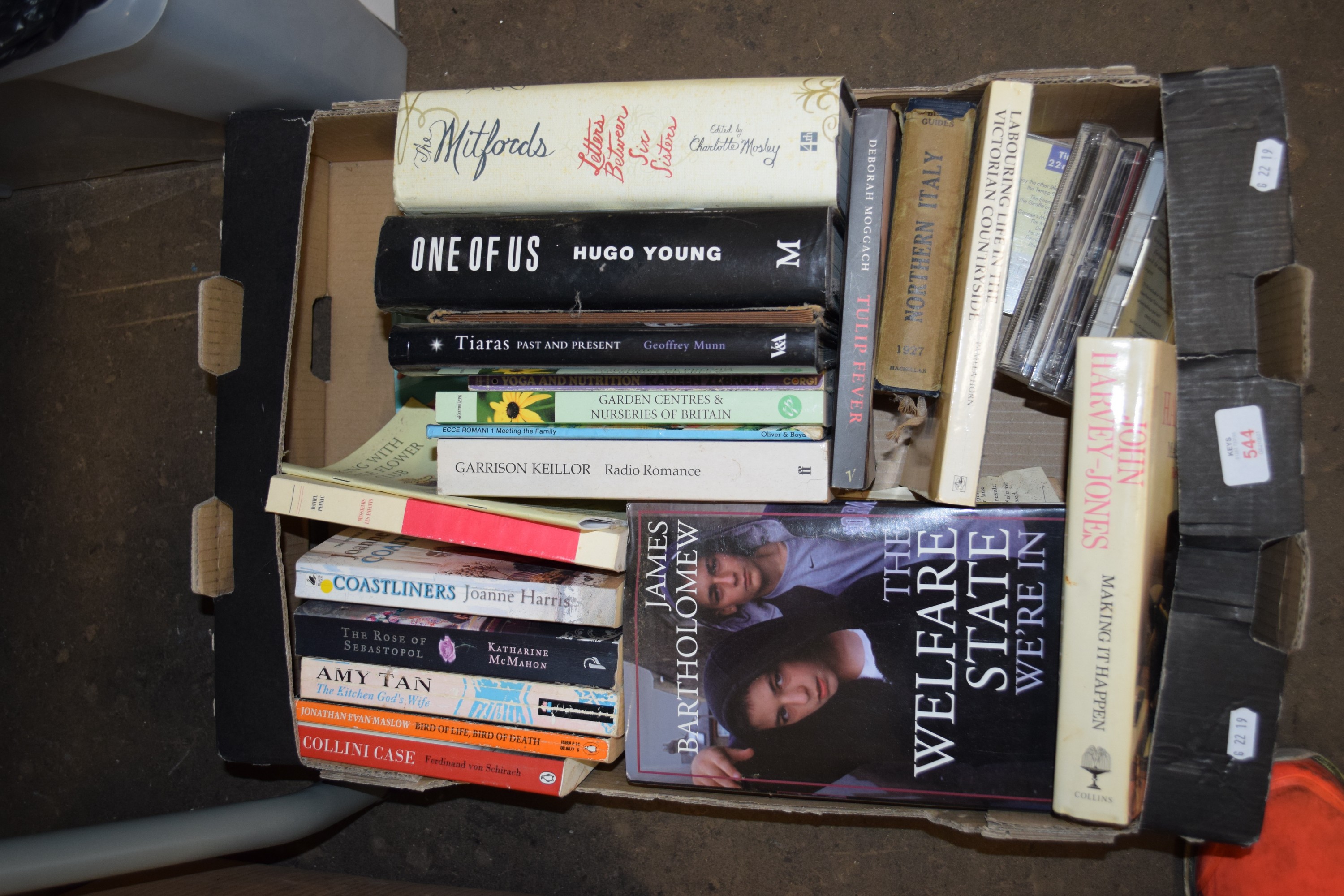 BOX OF BOOKS, VARIOUS TITLES INC "THE WELFARE STATE"