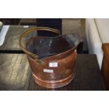 COPPER COAL BUCKET