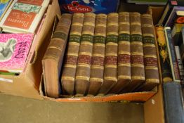 BOX OF MIXED BOOKS INCLUDING CASSELLS HISTORY OF ENGLAND