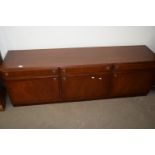 FLOOR STANDING SIDEBOARD WITH THREE CUPBOARDS