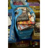 TWO BAGS CONTAINING DVDS