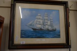 PRINT OF THE CUTTY SARK