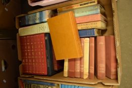 BOX OF MIXED BOOKS, INC T E LAWRENCE SEVEN PILLARS OF WISDOM