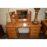 PINE BEDROOM SET WITH MIRROR