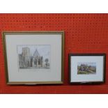 Prints: York Cathedral, and Deal Castle