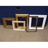 Selection of five various Picture Frames