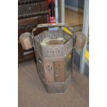 Vintage paraffin heater for camping/military use