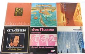 A packet of 10 jazz/bossanova albums to include Ron Carter ‘New York Slick’, Stan Getz, Paul