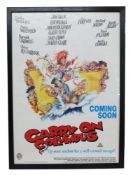 Framed Carry On Columbus poster