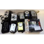 Mixed Lot: point and shoot cameras