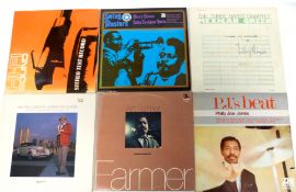 A small collection of 13 jazz albums to include Tubby Hayes, Art Farmer, Dexter Gordon etc.