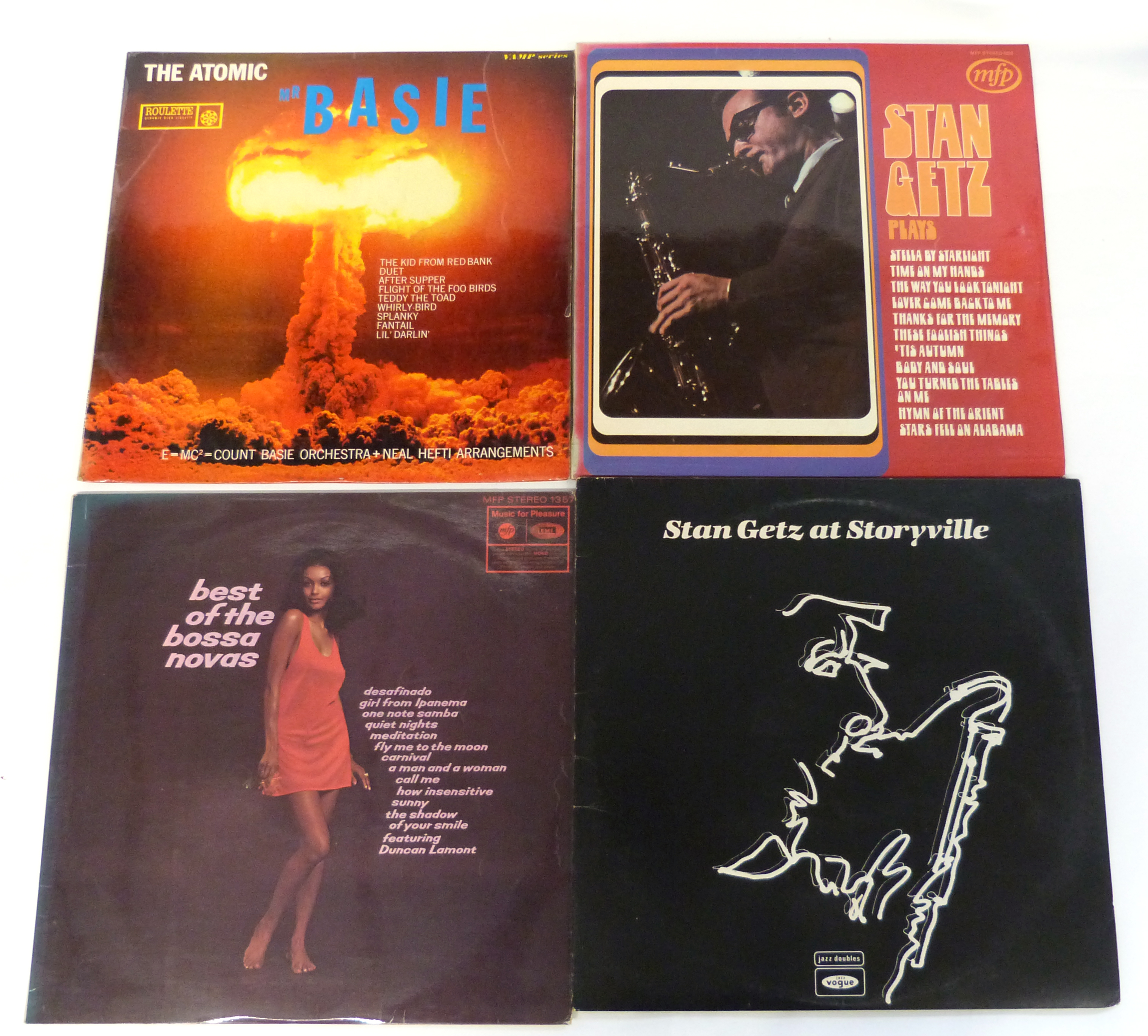 A packet of 10 jazz/bossanova albums to include Ron Carter ‘New York Slick’, Stan Getz, Paul - Image 2 of 2