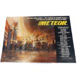 Meteor (1979) quad poster