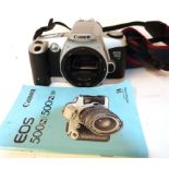 Canon EOS 500N body with manual