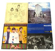 Seven albums by The Who to include ‘Who’s Next’, ‘Two’s Missing’, ‘Live at Leeds’ etc. Condition