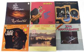 A small collection of 14 jazz albums to include the Modern Jazz Quartet, Wes Montgomery etc.