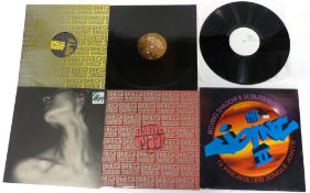 A packet of 15 electronica/dance/ambient records to include Squarepusher, Andrew Weatherall,