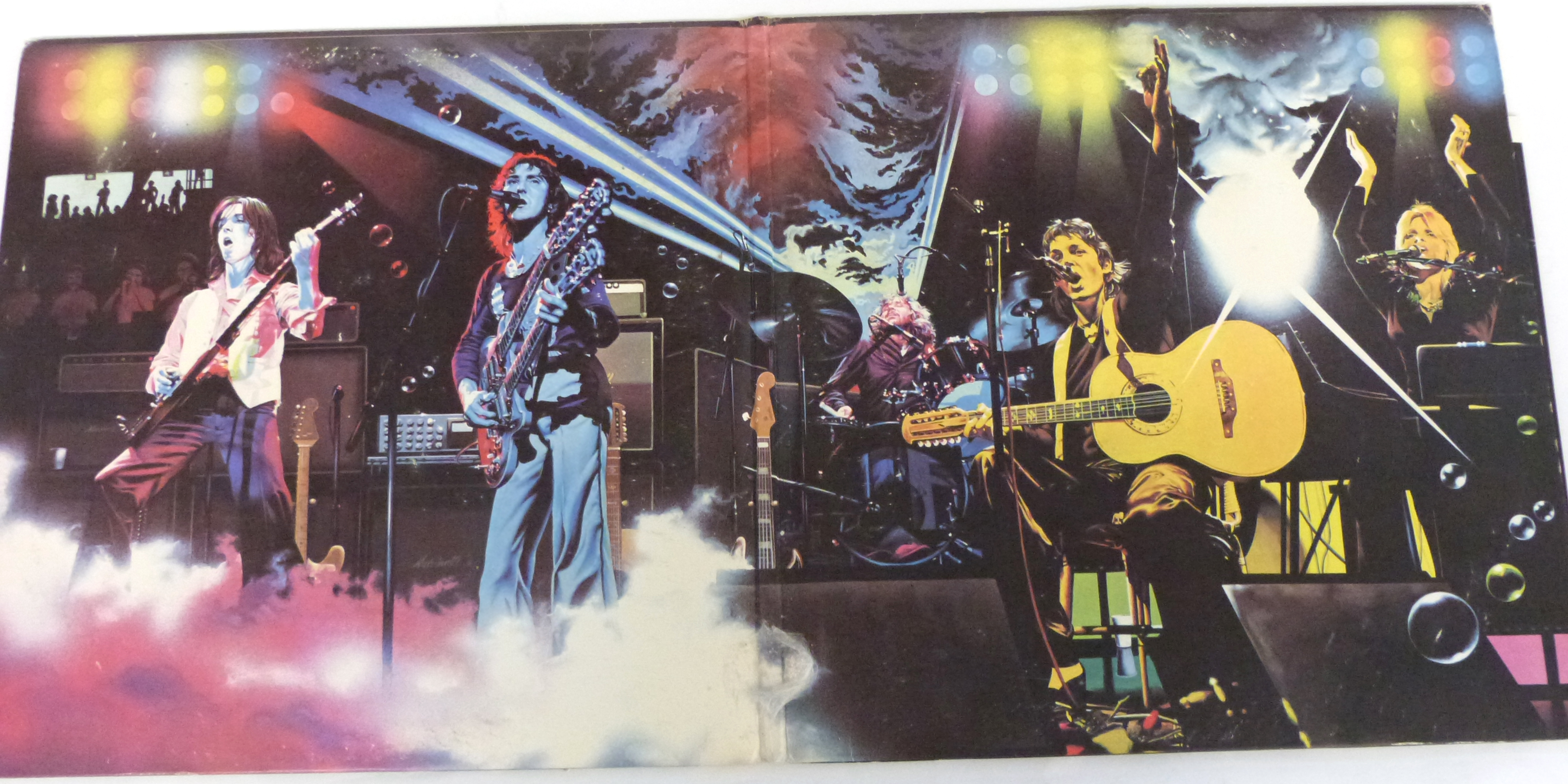 Wings Over America triple Live LP. Condition: VG+ - Image 2 of 2