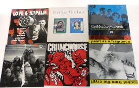 A packet of 12 grunge/alt. country albums and singles to include Kurt Cobain & William Burroughs,