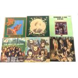 A collection of 15 prog/folk albums to include Fairport Convention, Bonzo Dog Band, Jethro Tull, The