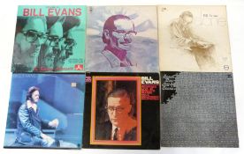 A Collection of 6 Bill Evans LPs to include ‘Alone’, ‘Speak Low’ etc. Conditions between VG and VG+