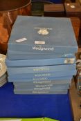 BOX OF WEDGWOOD CALENDAR PLATES 1988 ETC