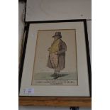 PRINT "A VIEW FROM BAXTERS LIVERY STABLES, CAMBRIDGE"