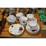 QTY OF TEA WARES BY COLCLOUGH