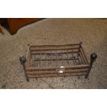 METAL FIRE GRATE, APPROX 57 X 33CM