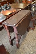 DROP LEAF TABLE, APPROX 90CM WIDE