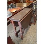 DROP LEAF TABLE, APPROX 90CM WIDE