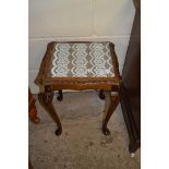 SMALL REPRODUCTION SIDE TABLE, WIDTH APPROX 36CM